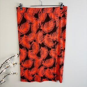 Eloquii Palm Leaf Tropical Skirt NWT Size 16